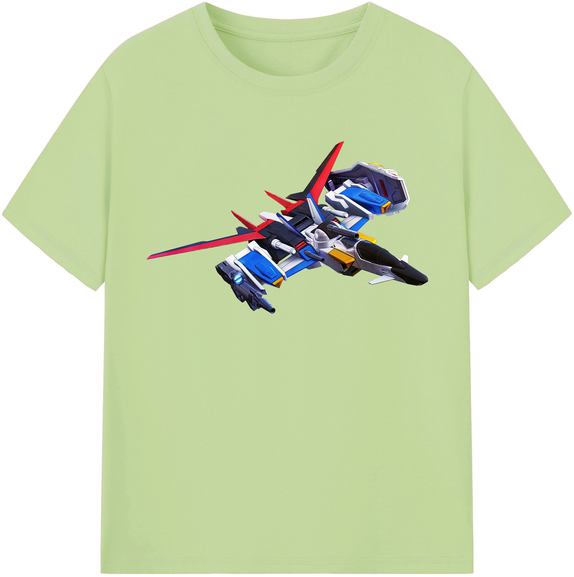 （画像用） 機動戦士ガンダム Mobile Suit Gundam 綿100％半袖Tシャツ（フロントプリント）